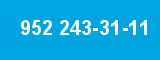 952 243-31-11